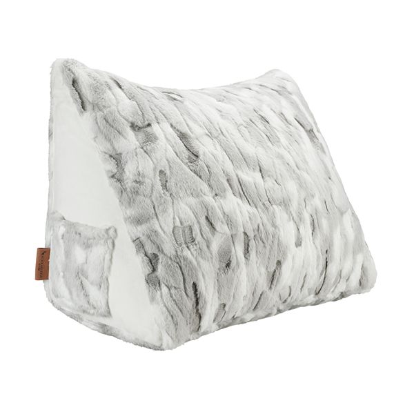 Koolaburra by UGG Nya Faux Fur Reading Wedge Pillow