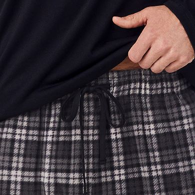 Men's Cuddl Duds® Cabin Fleece Pajama Set