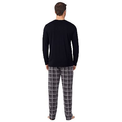 Men's Cuddl Duds® Cabin Fleece Pajama Set