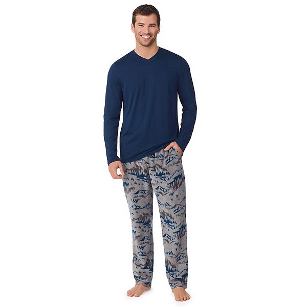 Big & Tall Cuddl Duds® Cabin Fleece Pajama Set
