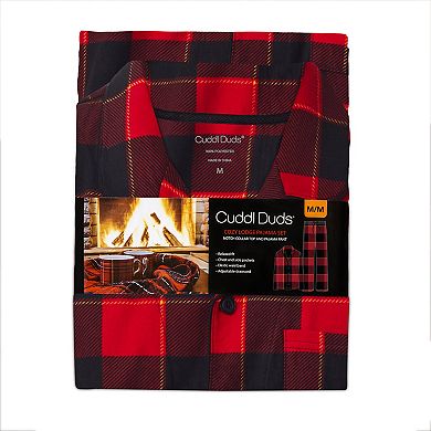 Men's Cuddl Duds® Cabin Fleece Pajama Set