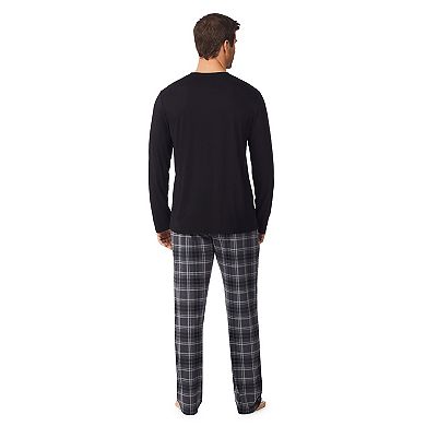 Men's Cuddl Duds® Cabin Fleece Pajama Set