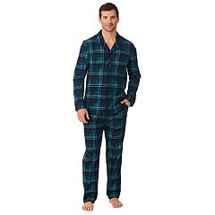 Men's Green Pajama Set: Timeless Comfort with Playboy Bunny Green