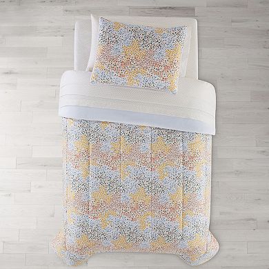 The Big One® Elowin Floral Plush Reversible Comforter Set with Sheets