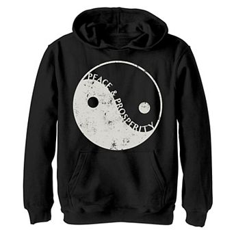 Boys 8-20 Peace And Prosperity Lunar Yin Yang Hoodie