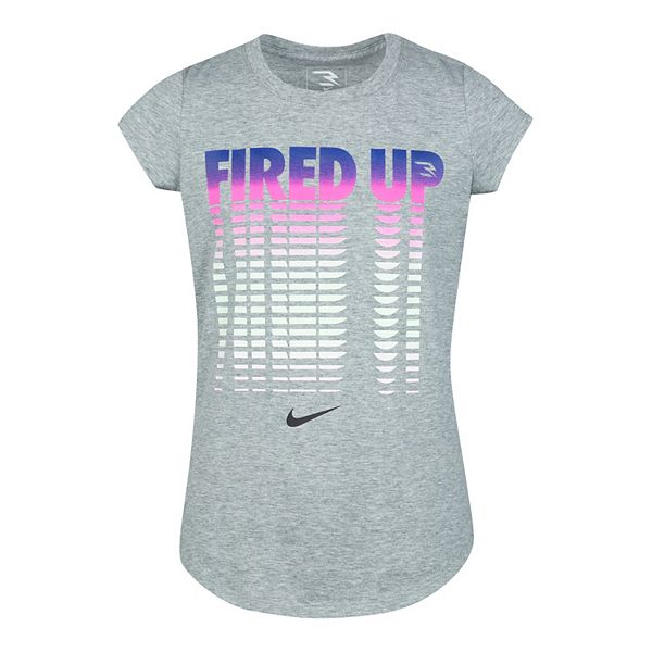 Girls 7-16 Nike 3BRAND Fired Up Faded Tee by Russell Wilson