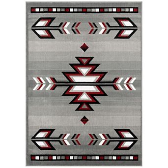 Home Dynamix Premium Sagrada Southwestern Geometric Area Rug