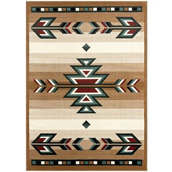 Home Dynamix Premium Sagrada Southwestern Geometric Area Rug