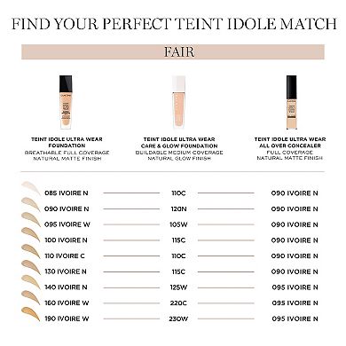 Teint Idole Ultra Wear Care & Glow Foundation with Hyaluronic Acid