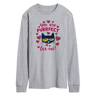 Men's Pete the Cat Purrfect Long-Sleeve Tee
