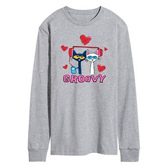 Men's Pete the Cat Groovy Long-Sleeve Tee