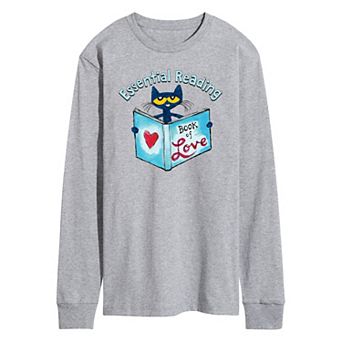 Men's Pete the Cat Book Long-Sleeve Tee