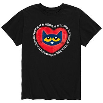 Men's Pete the Cat Be My Valentine Tee