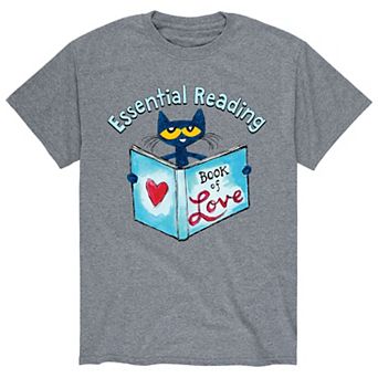 Men's Pete the Cat Book of Love Tee