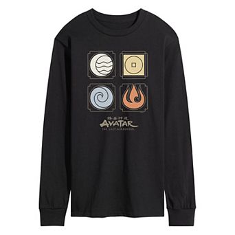 Men's Avatar Nations Symbols Long-Sleeve Tee