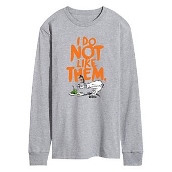 Men's Dr. Seuss Do Not Like Long-Sleeve Tee