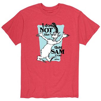 Men's Dr. Seuss Do Not Like Same Tee