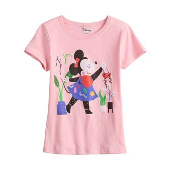Disney's Minnie Mouse Girls 7-16 Gardening Tee