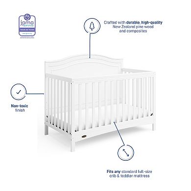 Graco Paris 4-in-1 Convertible Crib