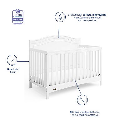 Graco Paris 4-in-1 Convertible Crib