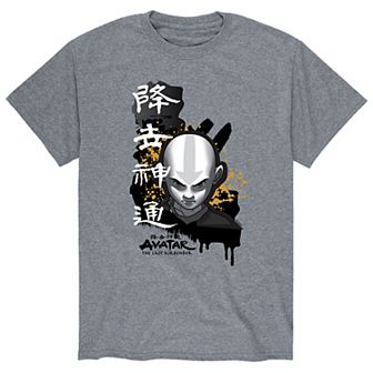 Men's Avatar Aang Ink Splatter Tee