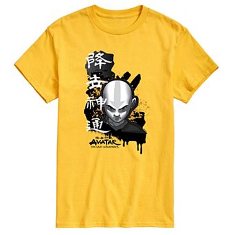 Men's Avatar Aang Ink Splatter Tee