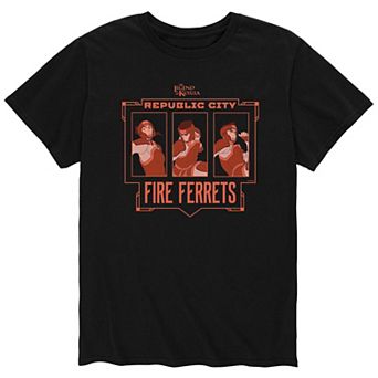 Men's The Legend of Korra Ferrets Tee