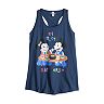 Disney's Mickey And Minnie Mouse Eating Together Juniors' Graphic Tank Top