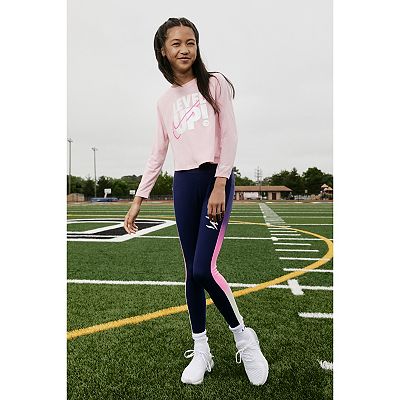 Girls 7 16 Nike 3BRAND Gradient Panel Leggings By Russell Wilson