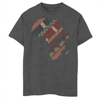 Boys 8-20 Africa Pattern Country Fill Tee