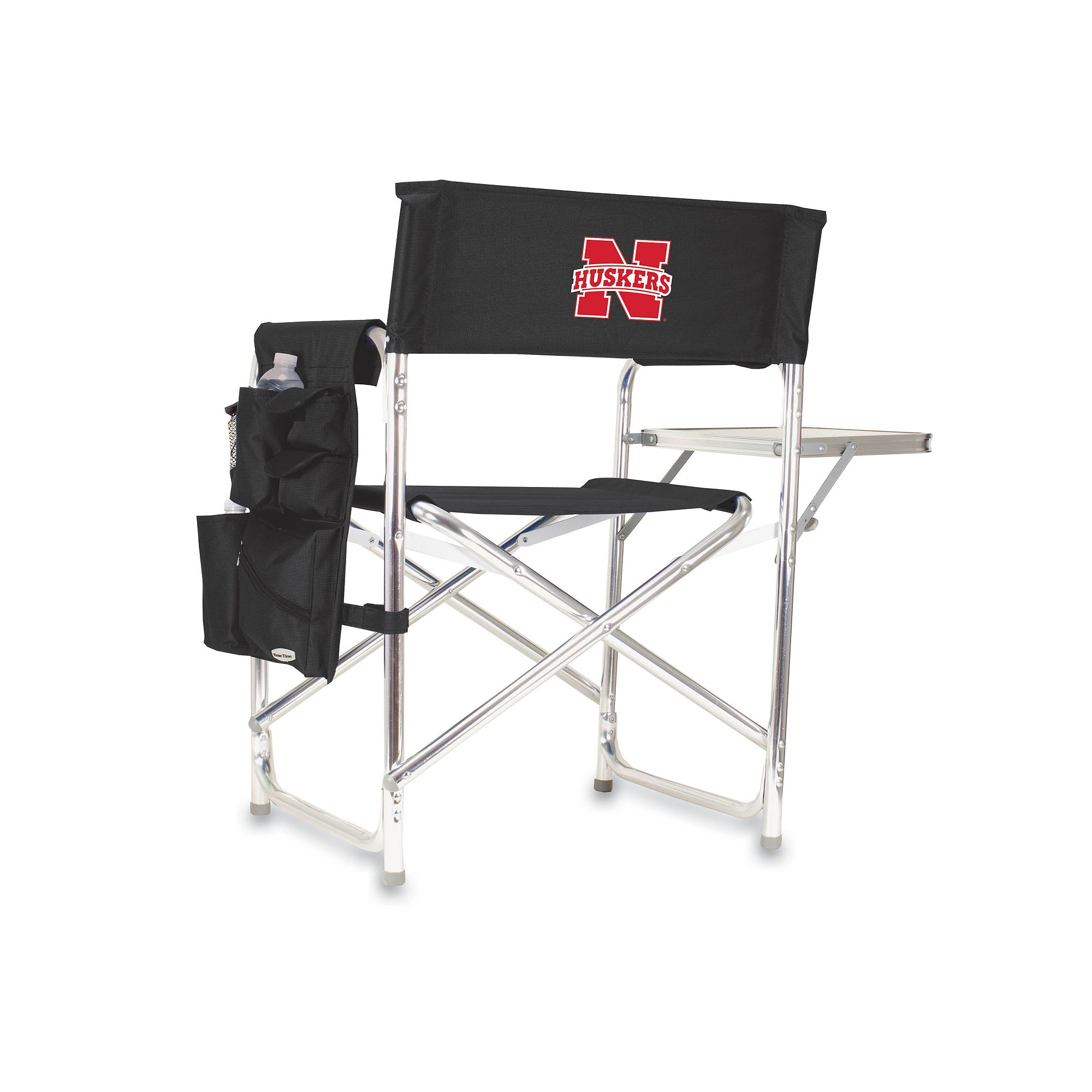 Nebraska Cornhuskers Sports Chair, Black
