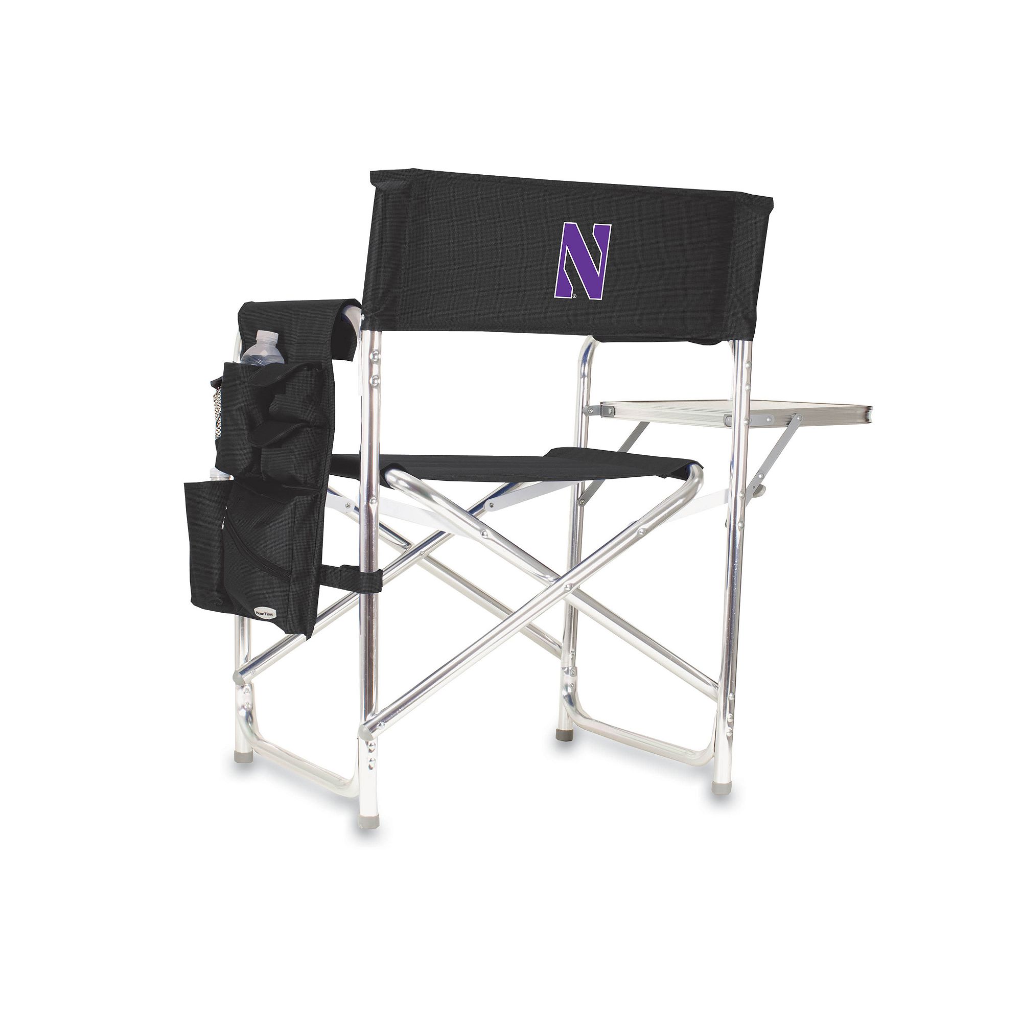Northwestern Wildcats Sports Chair, Black