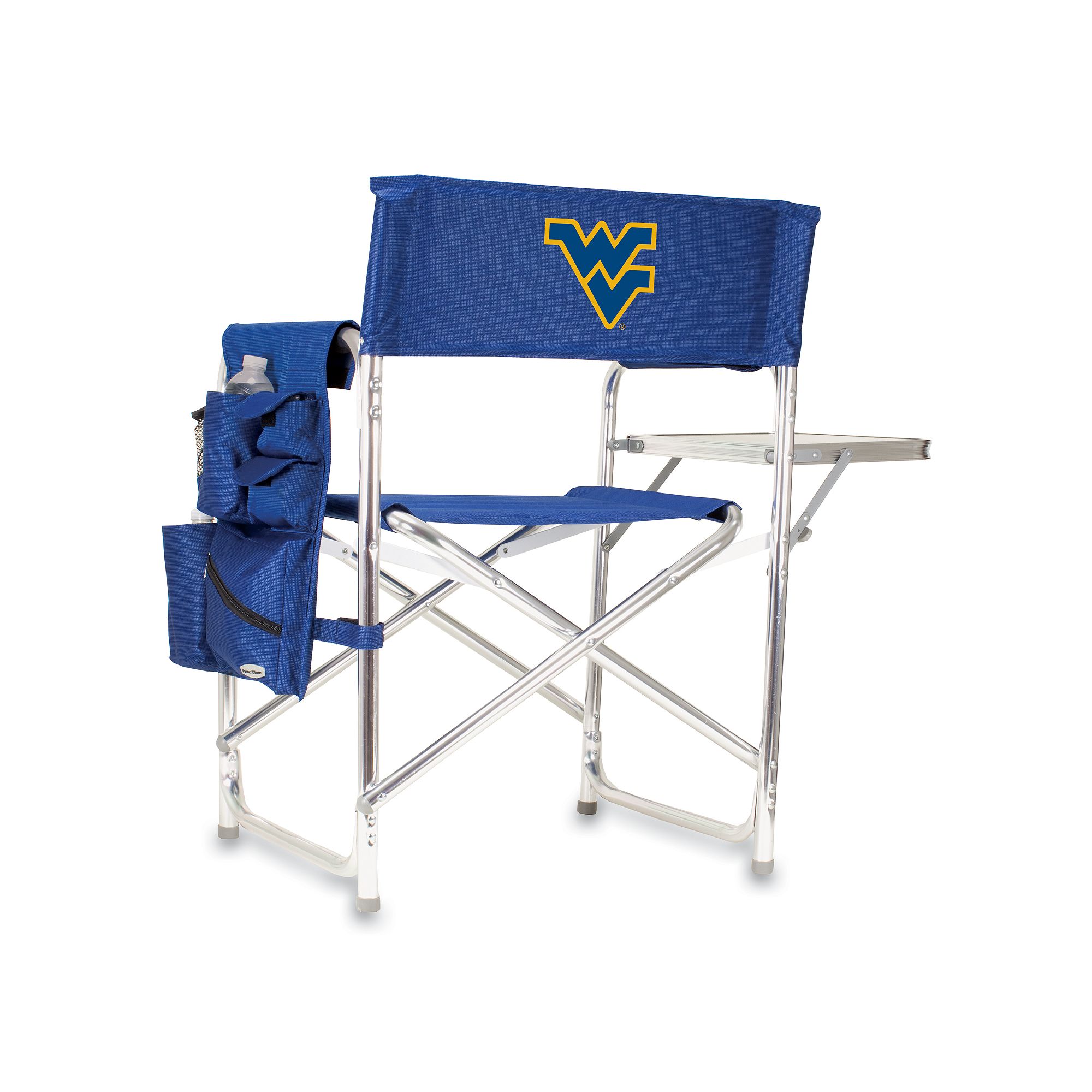 West Virginia Mountaineers Sports Chair, Blue