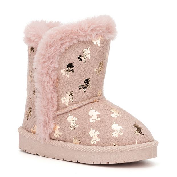 Toddler girl shop slipper boots