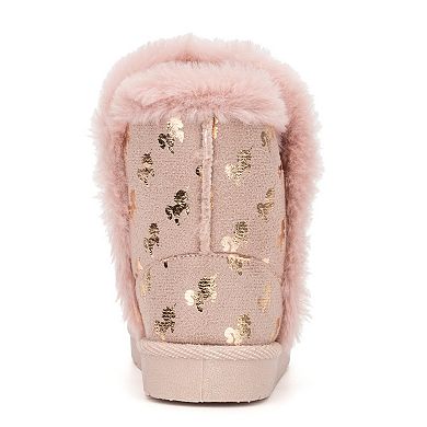 Olivia Miller Unicorn Toddler Girls' Slipper Boots