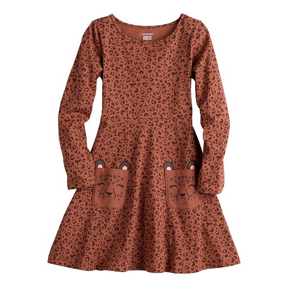 Animal print shop dress kohls