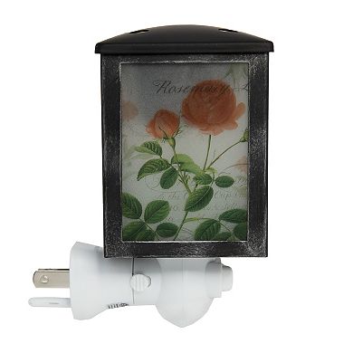 Scentsationals Home Fragrance Rose Blooms Accent Wax Warmer with 15 Watt Light Bulb