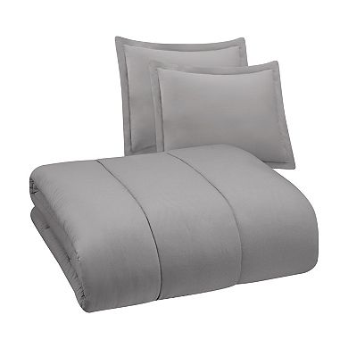 The Big One® Extra Soft Reversible Comforter Set with Sheets, Throw & Decorative Pillows