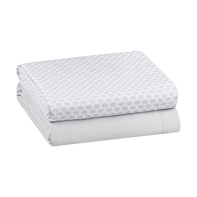 The Big One® Extra Soft Reversible Comforter Set with Sheets, Throw & Decorative Pillows
