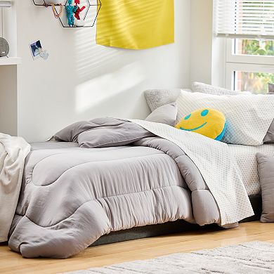 The Big One® Extra Soft Reversible Comforter Set with Sheets, Throw & Decorative Pillows