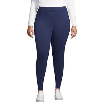 Plus Size Lands' End Serious Sweats Fleece Lined High-Waist Leggings