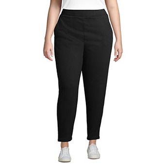 Plus Size Lands' End Serious Sweats Ankle Sweatpants