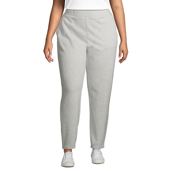 Plus Size Lands' End Serious Sweats Ankle Sweatpants