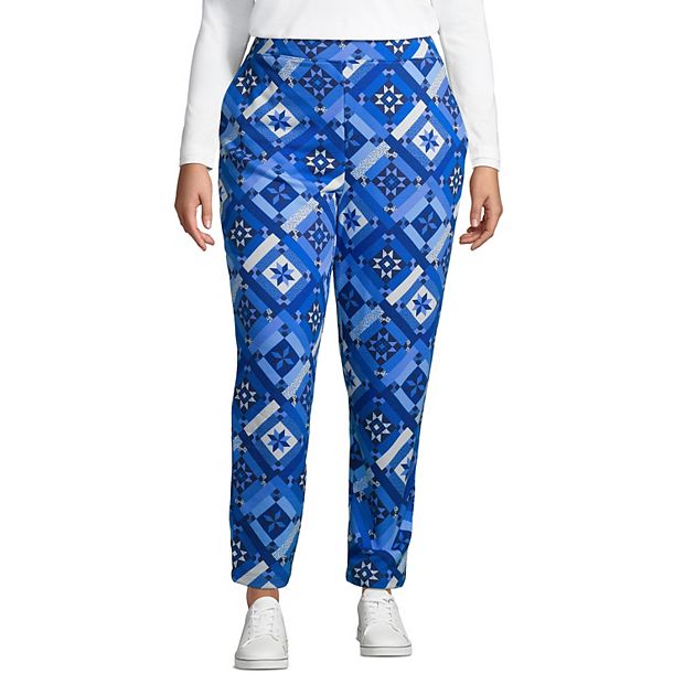 Plus Size Lands End Serious Sweats Ankle Sweatpants