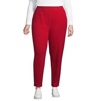 Plus Size Lands' End Serious Sweats Ankle Sweatpants