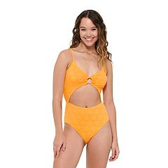 Yellow swimsuits hot sale juniors