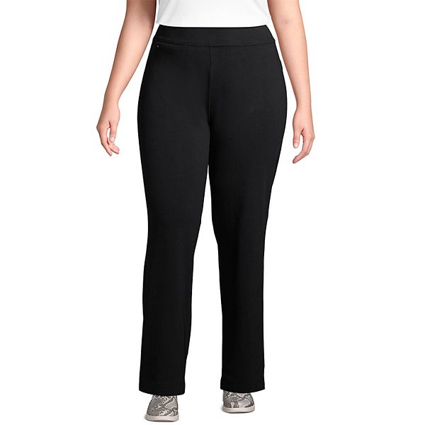 Plus Size Lands' End Starfish PullOn StraightLeg Pants