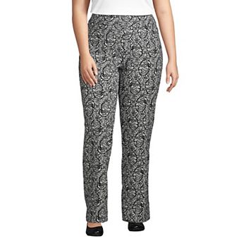 Plus Size Lands' End Starfish Pull-On Straight-Leg Pants