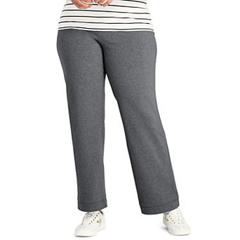 Plus Size Lands' End Starfish Pull-On Straight-Leg Pants