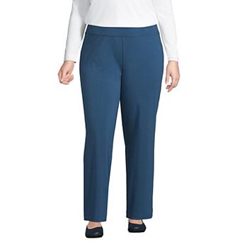 Plus Size Lands' End Starfish Pull-On Straight-Leg Pants